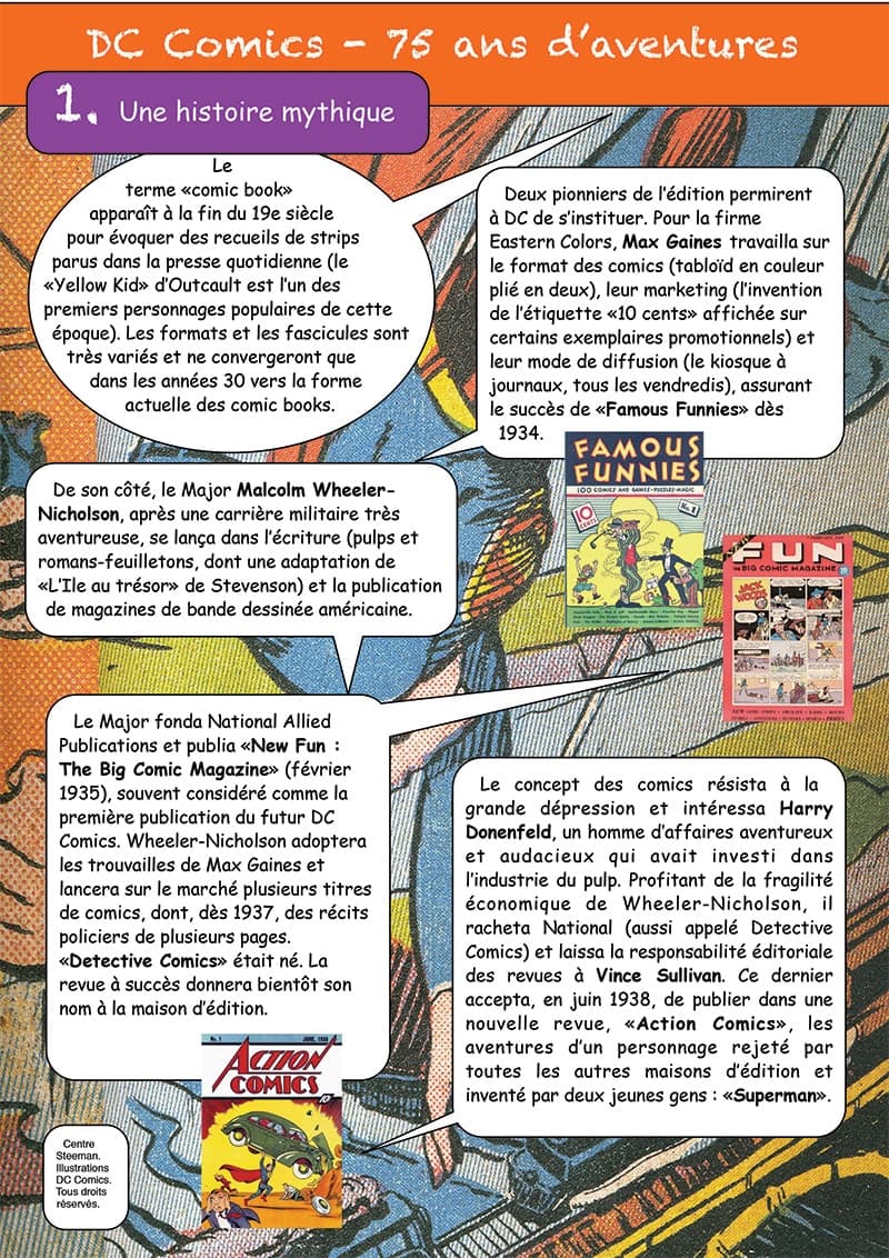 DC Comics, 75 ans d’aventures