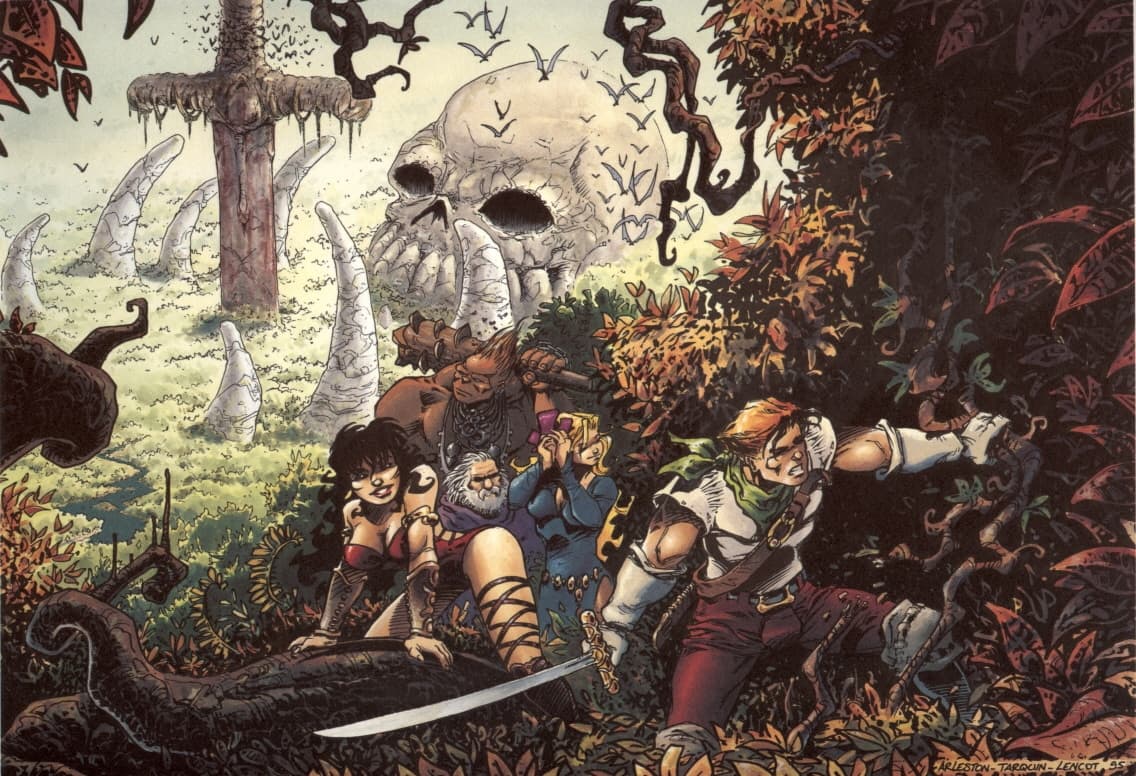 Des Schtroumpfs à Lanfeust : la bande-dessinée médiévale-fantastique